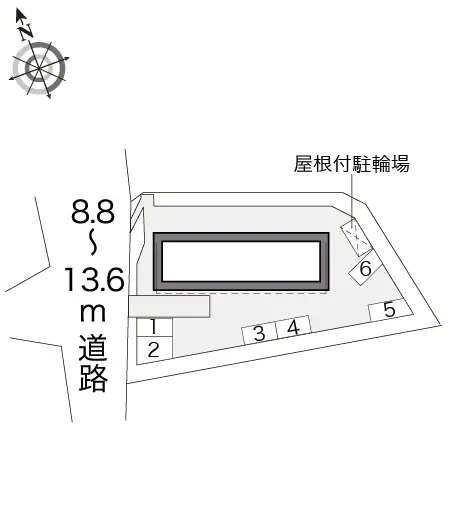 ★手数料０円★横須賀市大矢部５丁目 月極駐車場